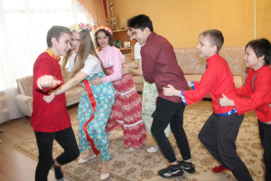 В стационарном отделении для воспитанников проведено развлекательное мероприятие «Веснянки»