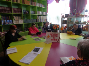 Литературная гостиная «Мы о войне стихами говорим»