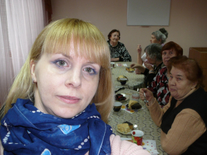 Волонтёр Диана Ларина