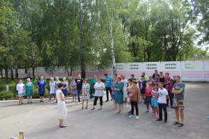 В пансионате прошла учебная тренировка