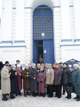 Поездка в п.Эрлекс. Церковь Троицы Живоначальной