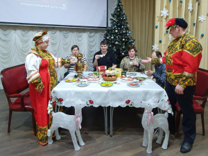 В Собинском ПНИ сегодня отметили Международный день чая
