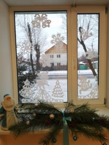 Всероссийская акция "#Новогодние окна"