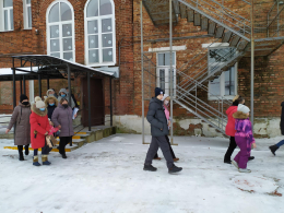 Учебная пожарная эвакуация