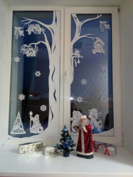 Новогодние окна