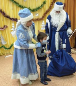 Новогоднее поздравление от волонтерского отряда "Рука помощи"