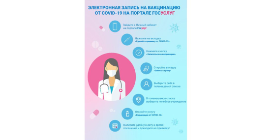 Электронная запись на вакцинацию