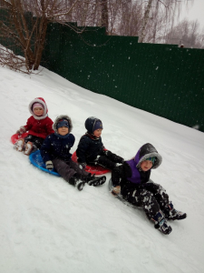 Снежные «Веселые старты»