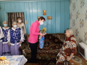 Чествование юбиляров долгожителей