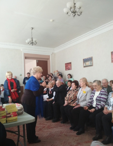 Пасхальная встреча с членами клуба «Ветеран»