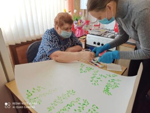 Мероприятие на дому: рисуем и занимаемся гимнастикой.