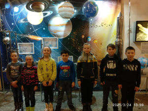 Группа Непоседы побывали во Владимирском  Планетарии