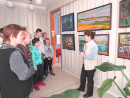Посещение выставки «Ким Бритов. II Международный пленэр имени К.Н.Бритова»
