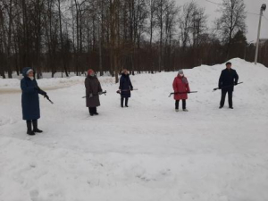 Скандинавская ходьба на свежем воздухе