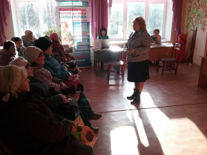 Информационно-консультативная встреча с населением мкр. Оргтруд.