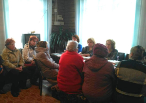 Встреча с населением микрорайона Лунево г. Владимира.