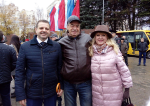 Участие в торжественном мероприятии в честь Дня народного единства.