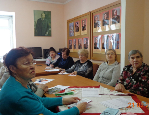 Встреча с ветеранами Октябрьского района г.Владимира