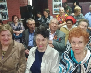 Торжественное мероприятие в честь Дня Победы.