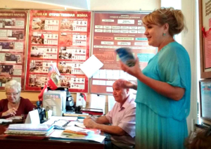 Встреча с членами Владимирской городской общественной организации пенсионеров и инвалидов.