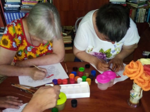 Занятие по арт-терапии