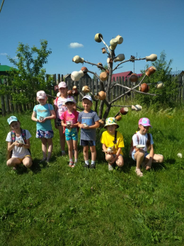 Второй день в лагере.