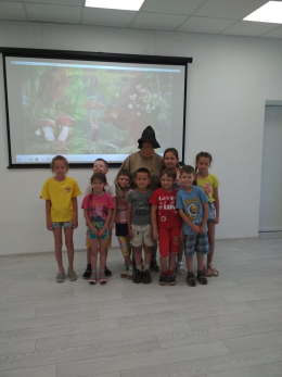 Третий день в лагере. День Экологии.