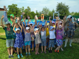 Последний день в лагере. Праздник воды.