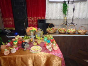 Сегодня в Собинском ПНИ провели праздник «Яблочный спас»