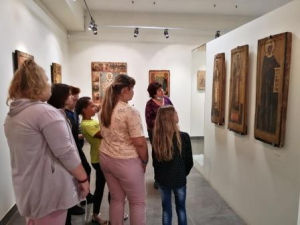 В музее Палехского искусства