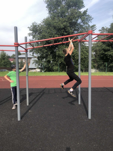 Спортивные занятия на свежем воздухе