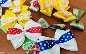 Банты для школы «канзаши»