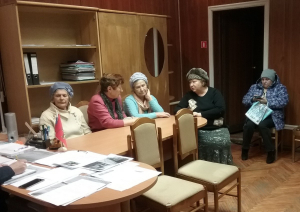 Встреча с населением Ленинского района.