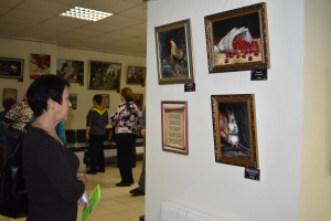 Посещение художественно–поэтической выставки «Мир художника глазами поэта»