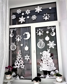 Новогодние окна