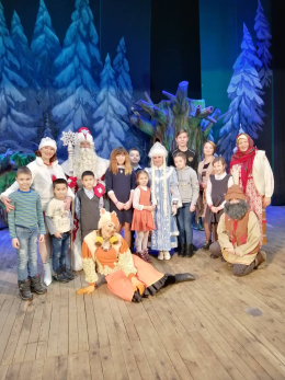 Новогодняя сказка в с. Заречное