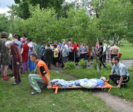 Учения по эвакуации персонала и проживающих