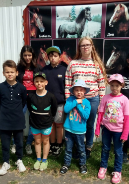 В гостях у конного клуба  Алир