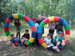 Отдых на лесной поляне