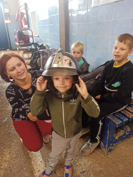 Экскурсия в пожарную часть