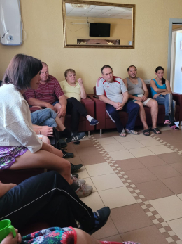 Беседа с проживающими на тему «Правила по пожарной безопасности»