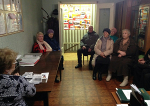 Встреча с жителями Ленинского района г. Владимира.