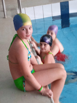 Посещение бассейна