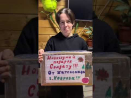 Проект «Новогодний подарок солдату»