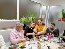 Мастер-класс «Новогодняя свеча»