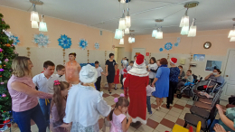 Новогодний переполох в отделении реабилитации детей с ОВЗ и ранней помощи
