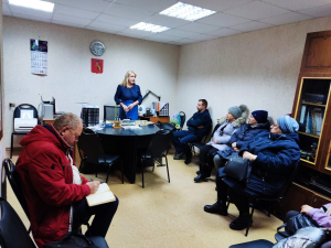 Встреча с населением Встреча с населением