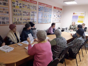 Встреча с жителями Октябрьского района.