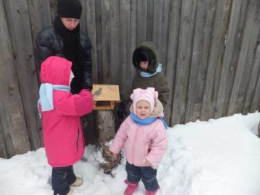 27 Января, Вторник  "Покормите птиц"