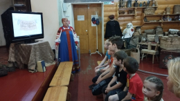 Праздник в краеведческом музее г. Меленки
